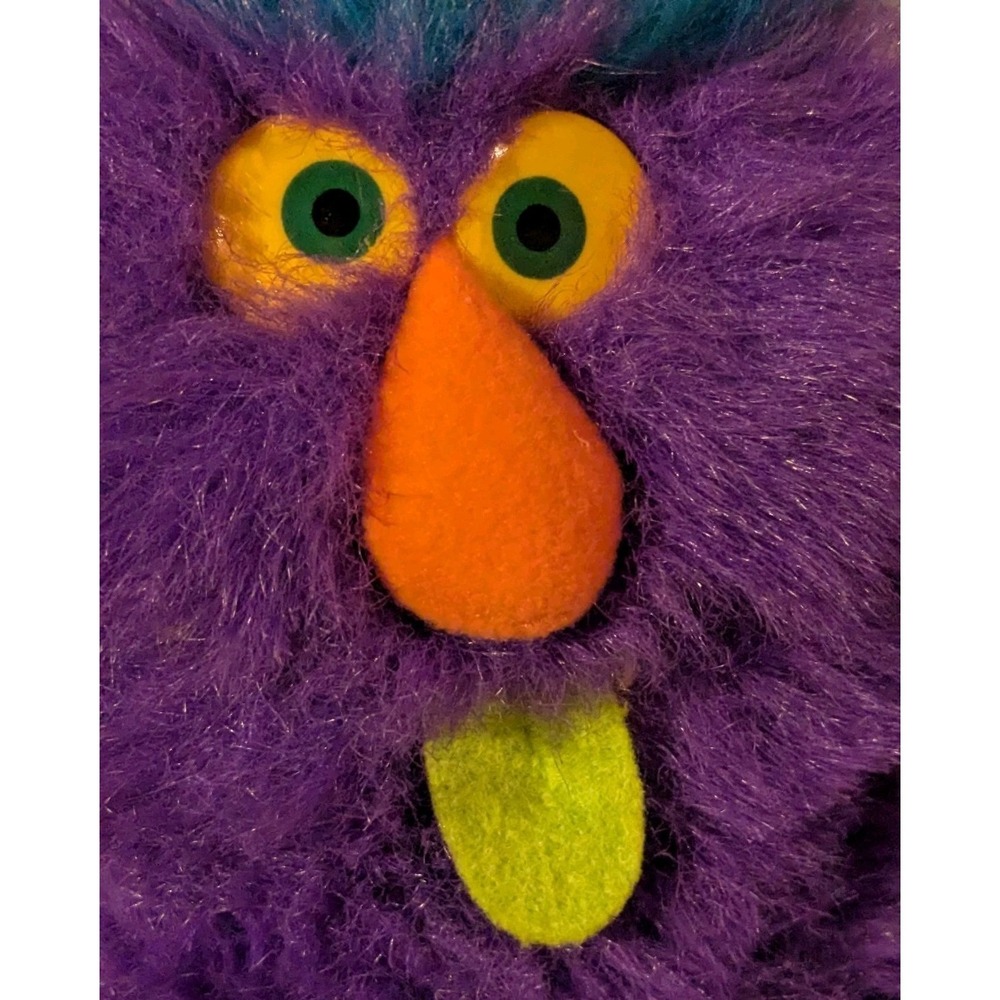 Russ Weirdo Willy Plush Monster Purple Suction Cups Stuffed Animal Vtg 10" - Picture 8 of 12